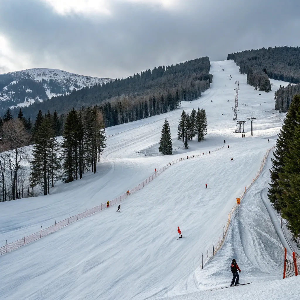 Intermediate Ski Course